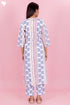 Cotton Kurta And Pant Set With Kota Dupatta In Block Print